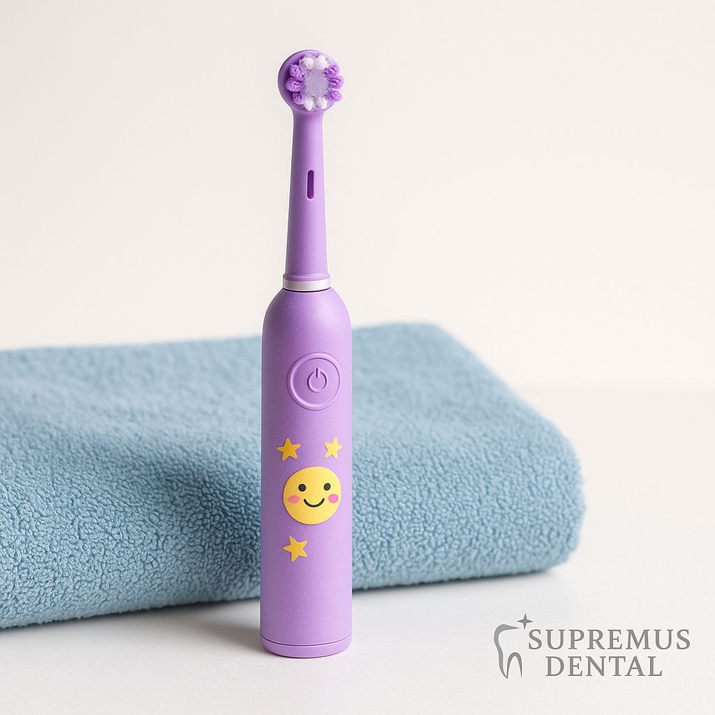 Cepillo infantil espacial