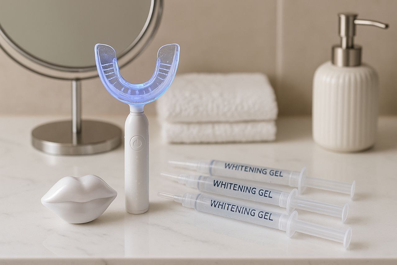 Blanqueamiento dental en casa