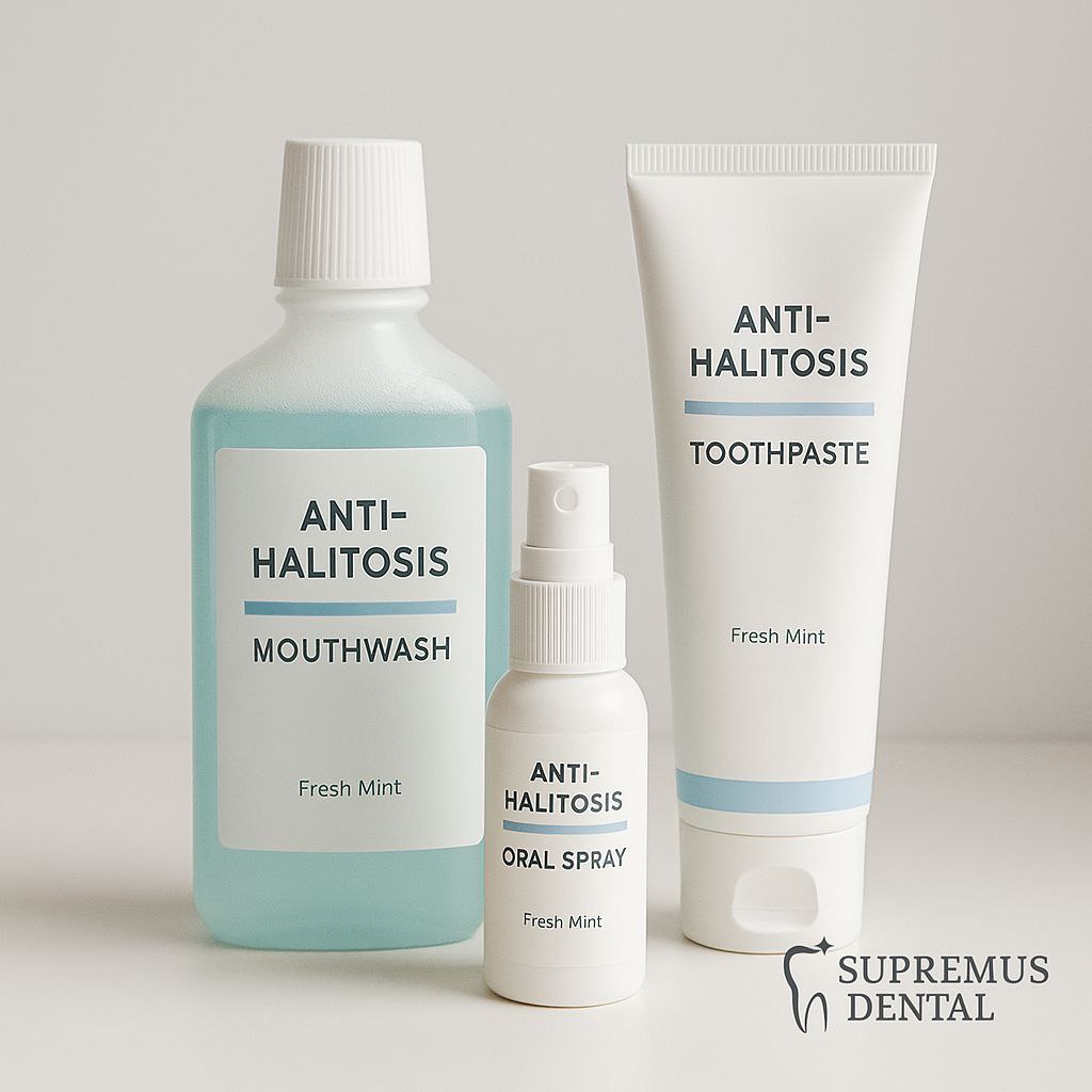 Pastillas masticables halitosis